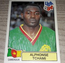 PANINI USA 94 CAMEROON TCHAMI N°147 WORLD CUP 1994 SOCCER FIGURE