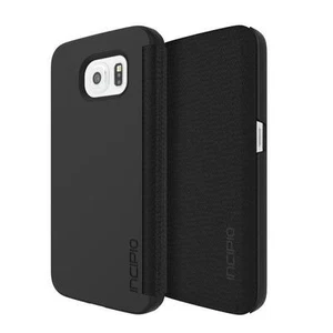 Incipio Samsung Galaxy S6 Lancaster Folio Case - Black - Picture 1 of 3