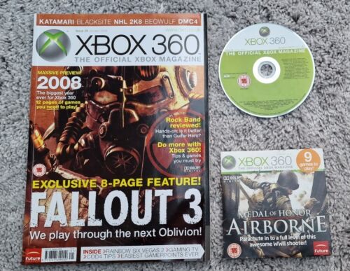 The Official Xbox 360 Magazine Issue 29 January 2008 With playable Demo Disc
