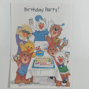 Vintage Suzys Zoo Geburtstagsparty Einladungen 1990 - Bild 1 von 4