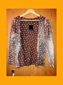 Schöne weiche süße Strickjacke 100%Baumwolle interessant gefärbt Gr. 36 NEU NP25 - Bild 1 von 4