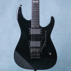ESP E-II M-II Electric Guitar w/Case - Black - Preowned - Picture 1 of 19