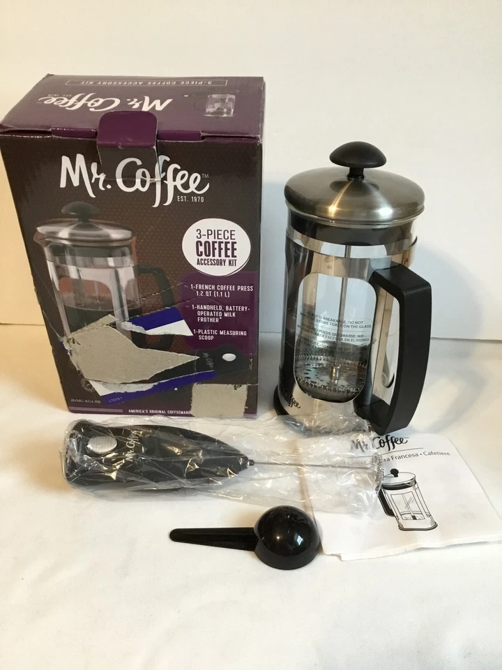 Mr. Coffee 3 Cup French Press - Bvmc-ac4