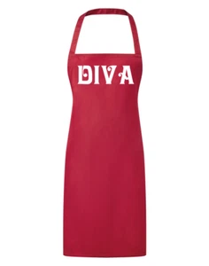Diva Schürze Kochen Backen Lustiges Geschenk - Bild 1 von 20