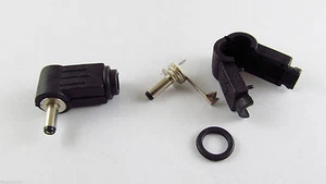 1pcs 3.5 x 1.35mm Right Angle DC Power Cable Male Plug Connector Adapter Plastic - Picture 1 of 4
