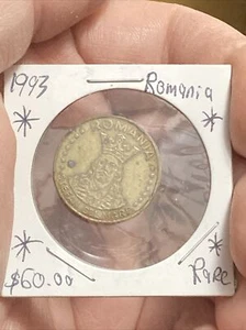 1993 romania rare coin - Picture 1 of 12