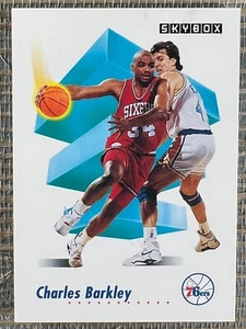 Charles Barkley Prototype 1991-92 Skybox #211 Philadelphia 76ers - Picture 1 of 2
