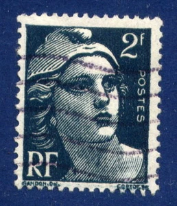 *** Frankreich Y&T 713 *** 1945 - Gestempelt mit Fleisch - Sehr guter Zustand - Bild 1 von 1