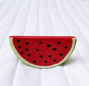 Nora Fleming Mini Taste Of Summer A44 Wassermelone mit Etikett - Bild 1 von 4