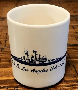 Taza de café azul marino EE. UU. Los Angeles CA-135 por Everjoy - Imagen 1 de 5