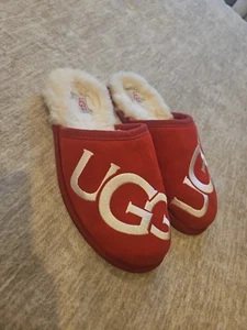 UGG Scuff Logo Slippers Men’s Size 10 - Picture 1 of 7
