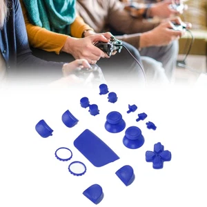 (blue)Button Repair Shell Durable Replacement Button Set Portable Multi Color - Picture 1 of 22