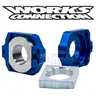 Works Connection Elite Axle Blocks for 2014-2015 Husqvarna TC125 - Drive qd - Image 1 of 4