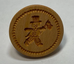 Gene Wilson 2000 Uncle Sam Carved Wood Cookie Stamp Press Mold - Limited Edition - Picture 1 of 3