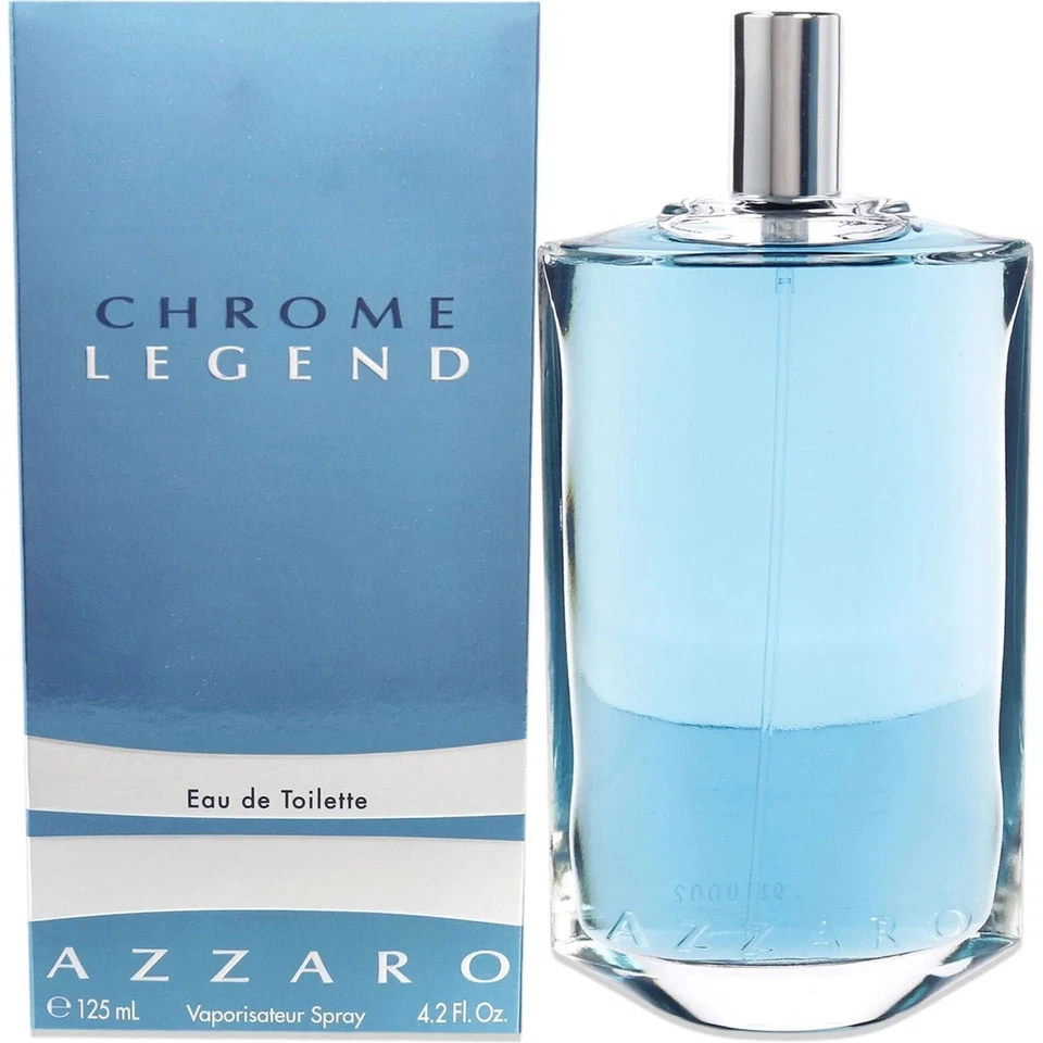 CHROME LEGEND por Azzaro colonia para hombre EDT 4,2 oz nuevo en caja Foto 1 de 1
