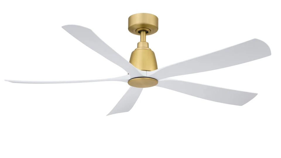 Fanimation Kute 52" Indoor Ceiling Fan in Brushed Satin Brass - Image 1 of 1