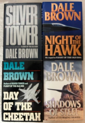 Dale Brown, Silver Tower; Night of the Hawk; Day of the Cheetah;Shadows of Steel — 第 1/4 张图片