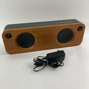 House of Marley Get Together Bluetooth Bamboo Wood Speaker EM-JA006 w Power Cord - Picture 1 of 15