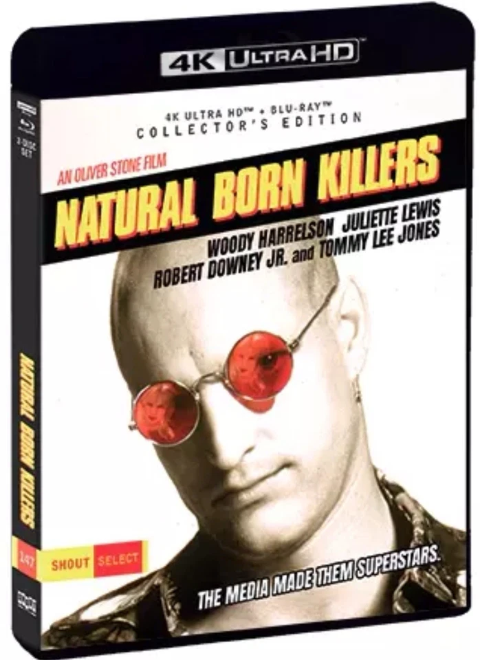 Natural Born Killers Collectors Edition 4K UHD + 2 Blu-ray US Import Region A - Image 1 of 1