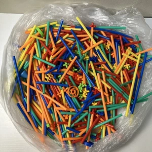 Building Straws And Connectors Stem Blocks Construction Toys For Boys & Girls 30 - Picture 1 of 5
