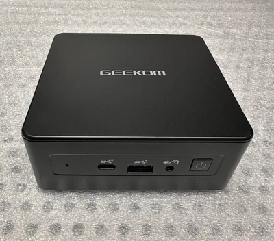 Geekom GM08i5T Mini PC Intel i5-8259U 2.3GHz 16GB RAM 512GB NVMe IRIS WIN 11 PRO - Image 1 of 4