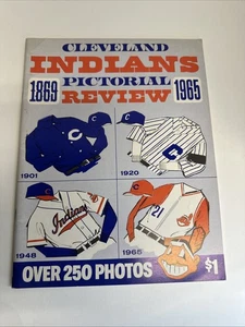 Cleveland Indians 1869-1965 Pictorial Review Book Magazine - Bild 1 von 6