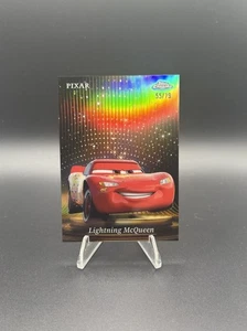 2024 Topps Chrome Disney Lightning McQueen Pixar Gold PG-6 /79 US SELLER - Picture 1 of 2