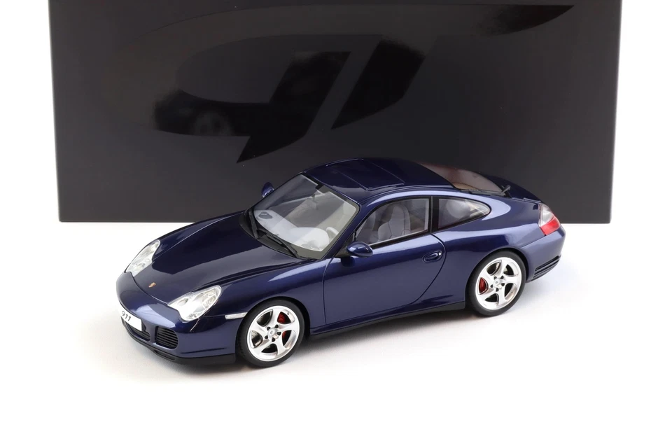GT-SPIRIT GT938 PORSCHE - 911 996 CARRERA 4S COUPE 2002 - BLUE - 1/18