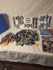 Red Knex Large Storage Case with Large Amount of K'nex Also Some Manuals