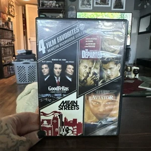 Martin Scorsese Collection 4 DVD Set Mean Streets Aviator Goodfellas Departed VG - Picture 1 of 2