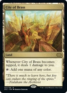 City of Brass #321/331 Rare - NM MTG Magic: Double Masters 2022 (2X2): - Picture 1 of 1