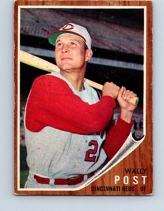 VINTAGE BASEBALL CARD TOPPS 1962 CINCINNATI REDS WALLY POST NO131 - Picture 1 of 2