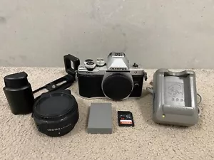 Olympus OMD E-M10 Mark II 16.1MP Digital Camera (Body Only) w/ Battery + Charger - Picture 1 of 12
