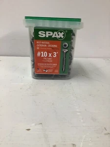 SPAX Multi-Material Außen/Terrassendielen #10x3" T-20 Plus Antriebsschrauben, 225 ct. - Bild 1 von 4