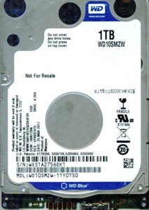 WD10SMZW-11Y0TS0, DCM: HBNT2BN WESTERN DIGITAL USB3 1TB WXS1 MAR 2017 - Picture 1 of 1
