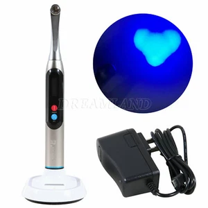 Dental Wireless LED Curing Light Lamp 1 Sec Deep Cure Wide Specturm 2200mW/cm UK - Bild 1 von 12