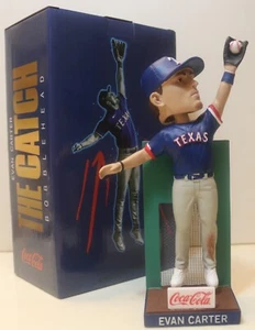 2024 EVAN CARTER TEXAS RANGERS "THE CATCH" BOBBLEHEAD (SGA) - NEU - Bild 1 von 1