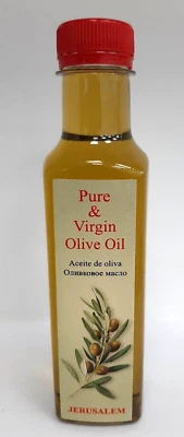 Olive Oil Virgin Fresh Palestine High Quality 100% Pure 2023 Holy Land - Image 1 of 3