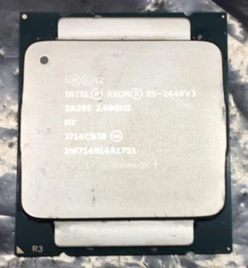 Intel Xeon E5-2640 V3 2.60GHz 8-Core 20M LGA2011-3 Server CPU Processor SR205 - Picture 1 of 2