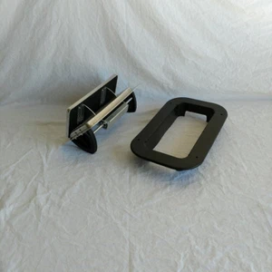 Trailer Roof Vent Aluminum Low Profile Popup Enclosed Trim Ring & Gasket - Bild 1 von 10