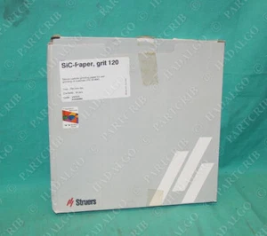 Struers SiC Waterproof Silicon Carbide Grinding Paper Grit 120 250mm 50pcs 120p - Picture 1 of 2