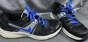 Nike Womens Dart 10 Black Blue  nike 580427-003 Running Shoes Sneakers Size 8 - Picture 1 of 10