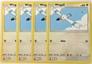 POKEMON 4X WINGULL 111/168 CELESTIAL STORM COMMON NEAR MINT-PLAYSET - Picture 1 of 1