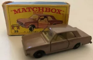 Lesney MatchBox # 25 Ford Cortina GT w/Original Box - Picture 1 of 11