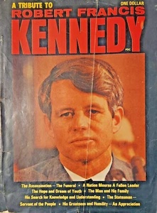 A Tribute to Robert Francis Kennedy Magazine 1968 - Picture 1 of 5