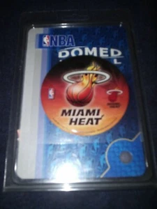 MIAMI HEAT DECAL DOMED NBA WINCRAFT BRAND NEW IN PACKAGE ULTRA RARE! L@@K - Picture 1 of 2