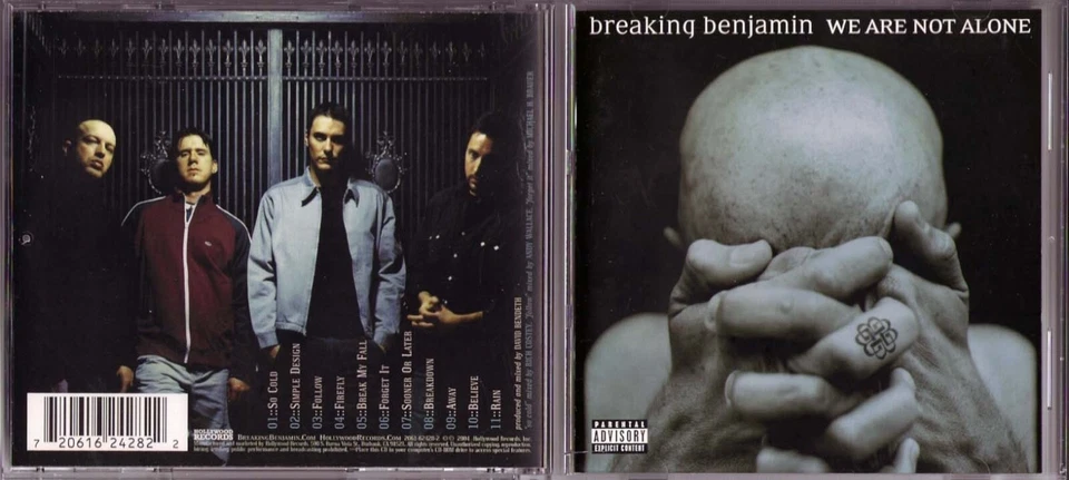 BREAKING BENJAMIN - WE ARE NOT ALONE [CD, 2004 HOLLYWOOD REC.] - Bild 1 von 1
