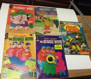 Vintage comic books:The Beagle Boys,Swamp Thing,Archie &me,Porky Pig - T991 - Picture 1 of 12