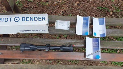 GERMAN SCOPE SNIPER SCHMIDT BENDER 6X42 HUNGARIA RD RED DOT SHORT DOT - Image 1 of 4