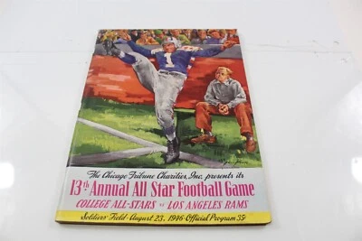1946 Chicago Tribune Charities 13th Annual All Star Football Game Program - Image 1 of 4